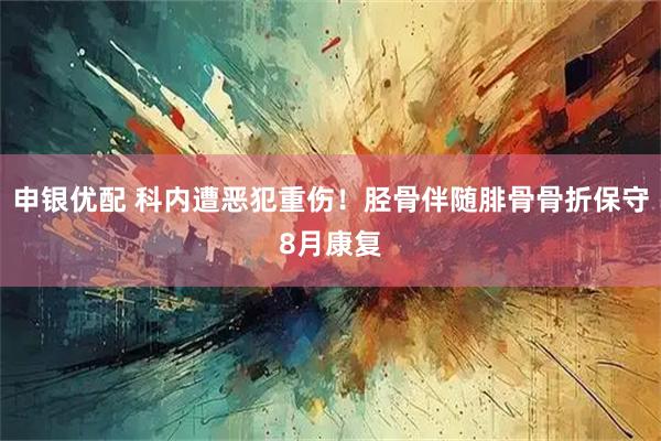 申银优配 科内遭恶犯重伤！胫骨伴随腓骨骨折保守8月康复